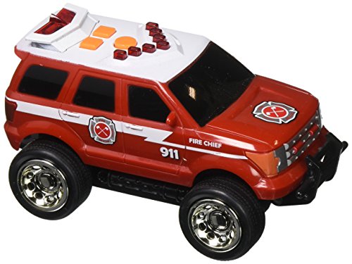 Sunny Days Entertainment Maxx Action Light & Sound Emergency Rescue Vehicle – SUV, Helicopter, Ambulance (Color and Style May Vary) (10604P)