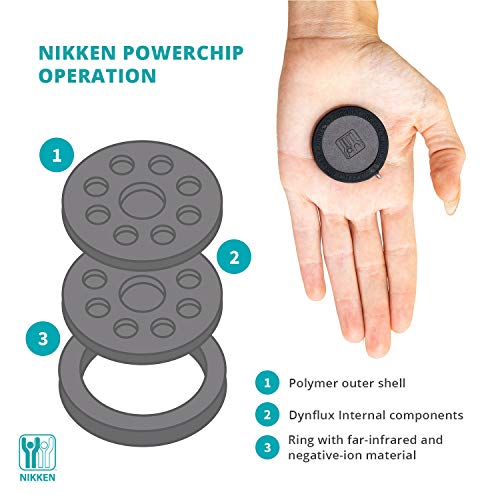 Nikken 1 PowerChip Medallion Charm – 1450, Black, Magnetic Therapy Far Infrared, Reduce Stress Fatigue Soreness, EMF Electromagnetic Frequency Protection Blocker, 900-1000 Gauss, Kenko | The Storepaperoomates Retail Market - Fast Affordable Shopping