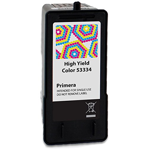 Primera 53334 High Yield Tri-Color Ink Cartridge for Bravo SE-3, 4200
