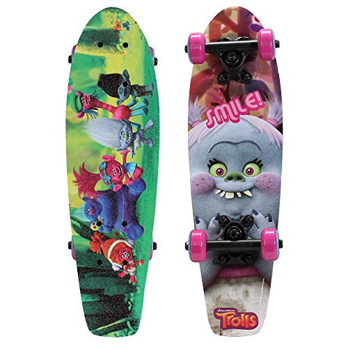 PlayWheels Trolls 21″ Wood Cruiser Skateboard