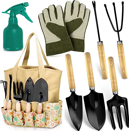 Gardening Tools – Garden Tools Stainless Steel Gardening Gifts for Women Shovel Trowel Fork Rake Gardening Gloves Perfect Gardening Gifts