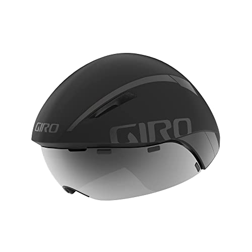 Giro Aerohead MIPS Adult Road Cycling Helmet – Matte Black/Titanium, Medium (55-59 cm)