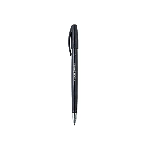 STAPLES 653347 Sonix Gel-Ink Pens Medium Point Black Dozen (13667-Cc)