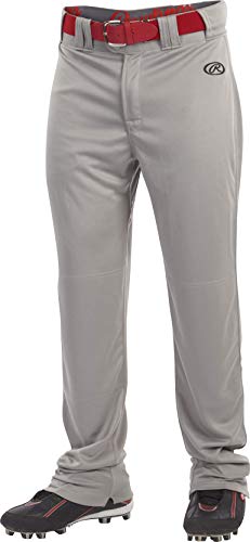 Launch Series Full Length Baseball Pants | Youth X-Large | Grey