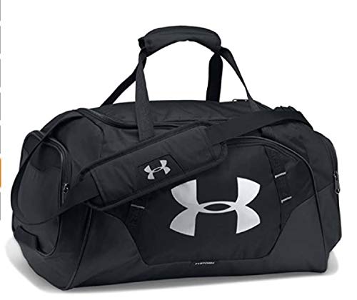 Under Armour Adult Undeniable Duffle 3.0 Gym Bag , Black (001)/Silver , Medium | The Storepaperoomates Retail Market - Fast Affordable Shopping
