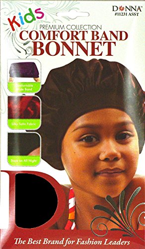 Donna Premium Collection Kids Comfort Band Bonnet Black 11232