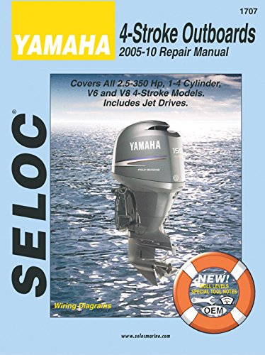 Sierra 18-01707 Yamaha 4-Stroke Outboard Repair Manual (2005-2010)