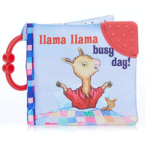 Llama Llama On the Go Busy Day Soft Teether Book, 5 Inch