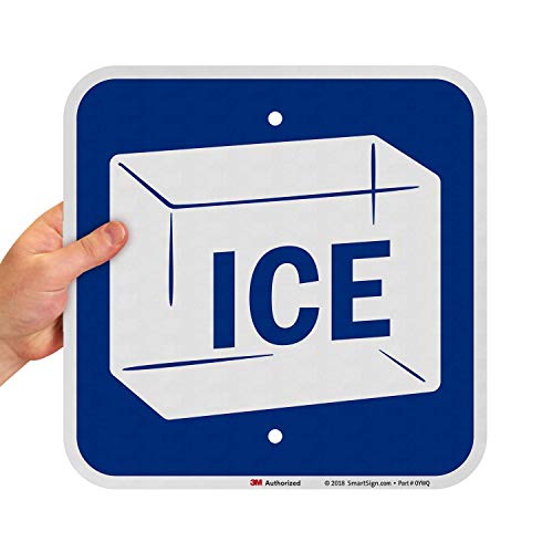 SmartSign “Ice Cube” Sign | 12″ x 12″ Aluminum