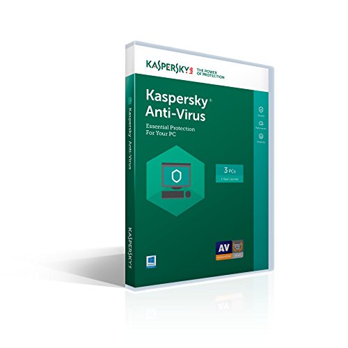 Kaspersky Lab Anti-Virus 2017 – 3 Device/1 Year/[Key Code] (includes 2015 Award)