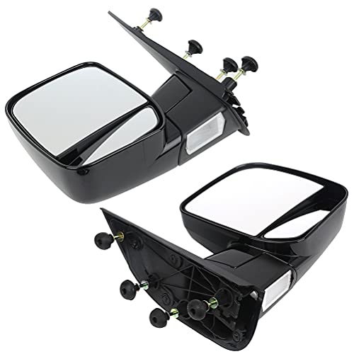 ECCPP Folding Manual Side View Mirrors Left & Right Pair Set for 2002 2003 2004 2005 2006 2007 2008 For Ford E150 E250 E350 E450 E550 Econoline Van (A Pair) | The Storepaperoomates Retail Market - Fast Affordable Shopping