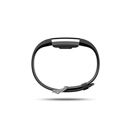 Fitbit Charge 2 Heart Rate + Fitness Wristband, Black, Large (US Version), 1 Count | The Storepaperoomates Retail Market - Fast Affordable Shopping