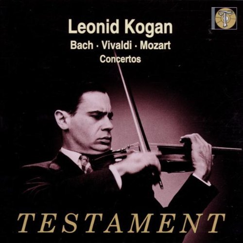 Concertos (Kogan, Ackermann, Philharmonia String Orchestra) by Bach/Vivaldi/Mozart (2002-08-02)