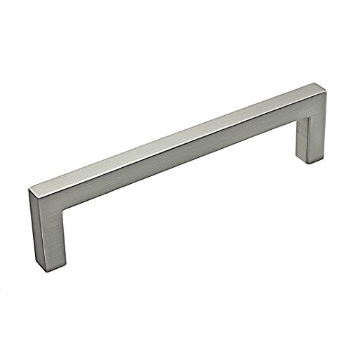 Richelieu Hardware BP873128195 Lambton Collection 5-in (128 mm) Center-to-Center, Contemporary Cabinet Pull, Brushed Nickel