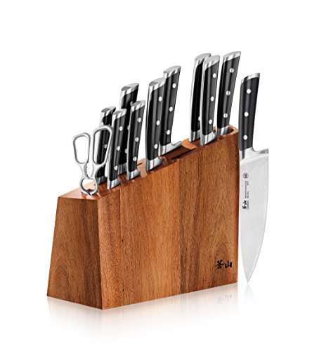 Cangshan S Series 60140 12-Piece German Steel Forged Knife Block Set | The Storepaperoomates Retail Market - Fast Affordable Shopping