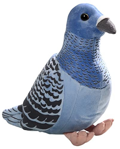 Carl Dick Dove, Pigeon Blue 8 inches, 24cm, Plush Toy, Soft Toy, Stuffed Animal 3299