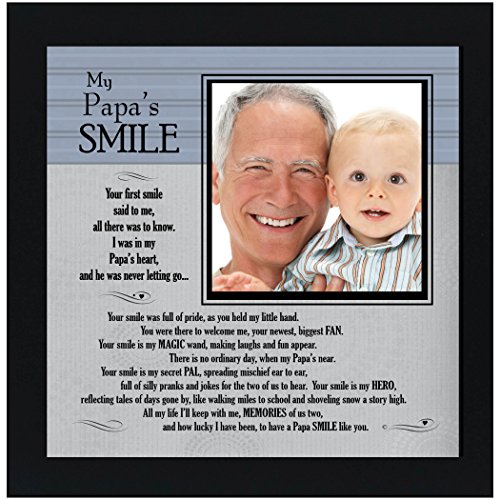 The Grandparent Gift My Papa’s Smile Frame