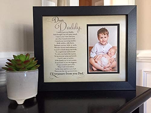 The Grandparent Gift Dear Daddy Picture Frame from Child Sentimental
