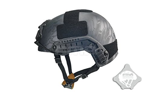 FMA Tactical Kryptek Typhon Black Ballistic High Cut XP Helmet Airsoft (M/L) | The Storepaperoomates Retail Market - Fast Affordable Shopping