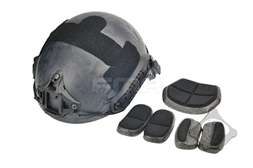 FMA Tactical Kryptek Typhon Black Ballistic High Cut XP Helmet Airsoft (M/L) | The Storepaperoomates Retail Market - Fast Affordable Shopping