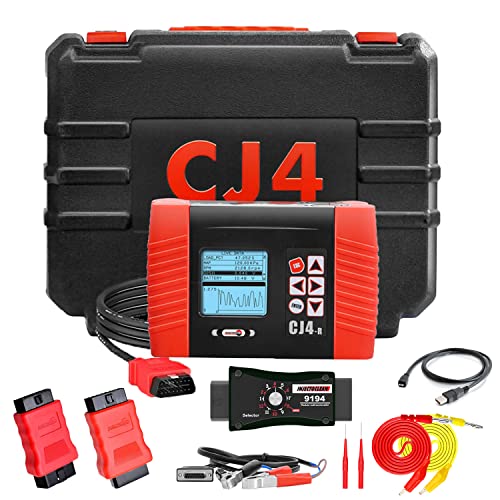 CJ4-R OBDII/CAN Automotive Scanner Diagnostic Scantool, with 2-Channel Labscope & Wireless Bluetooth Communication