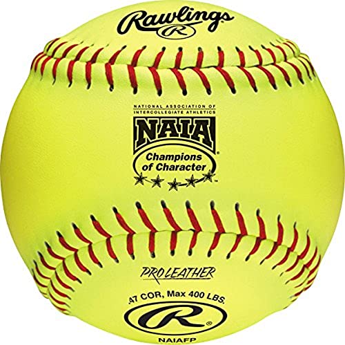 Rawlings | Official NAIA Fastpitch Softball | 12″ | 1 Count