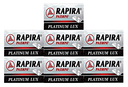 35 Rapira Platinum Lux Double Edge Razor Blades