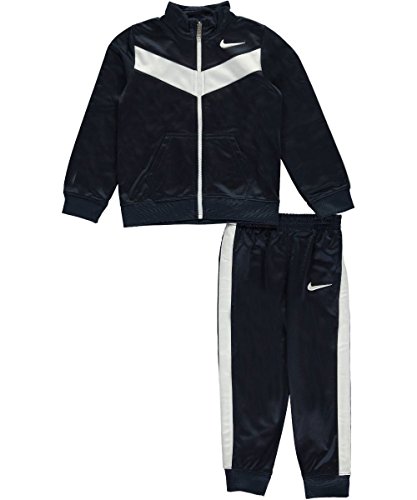 Nike Little Boys Toddler 2-Piece Tracksuit (Sizes 2T – 4T) – obsidian, 2t