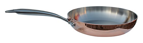 Kila Chef 24 cm Thick Copper Fry Pan (3.5mm thick, 1.5mm copper)