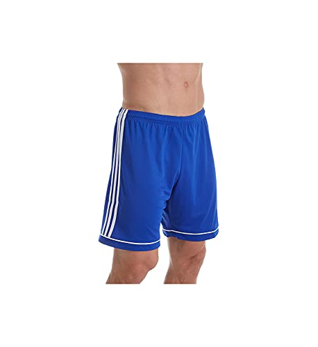 adidas Men’s Squadra 17 Shorts, Bold Blue/White, X-Small
