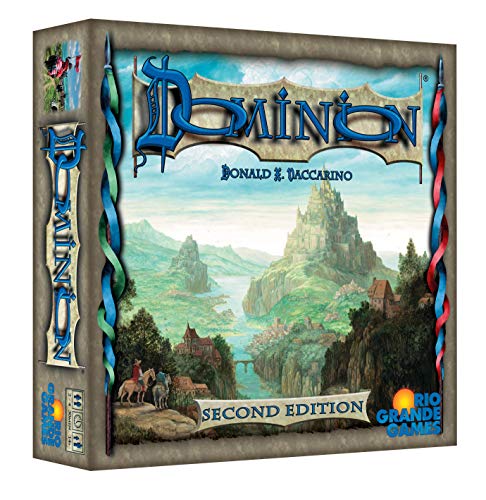 Dominion 2nd Edition | Deckbuilding Strategy Game for 2-4 Players, Ages 13+ | Updated Cards, Artwork, Streamlined Rules