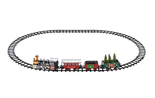 Holiday Time Battery Operated Train Set Only, Village Sold Separately