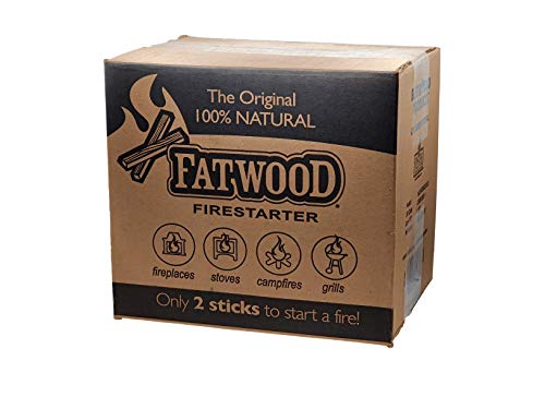FATWOOD Wood Products Int’l 9910 Firestarter.25 Cu. Ft, 10-Lbs. – Quantity 1