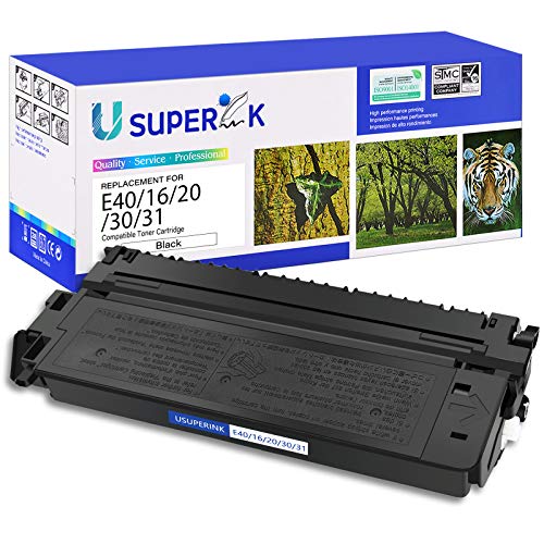 USUPERINK Compatible for Canon E40 E30 E31 E16 E20 1491A002AA Black Toner Cartridge for PC140 PC170 PC310 PC325 PC940 PC980 Copy Machines (4,000 Pages) | The Storepaperoomates Retail Market - Fast Affordable Shopping