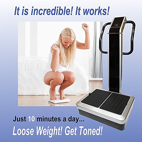 Whole Body Vibration Machine – Dual Motor by SDI : Commercial (2HP, 440 lbs), Dual Motor, Large Vibrating Platform, USB Programmable | The Storepaperoomates Retail Market - Fast Affordable Shopping