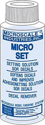 Decal Setting Solution-Micro Scale Micro Sol 102 + Micro Set 101 Package Decal