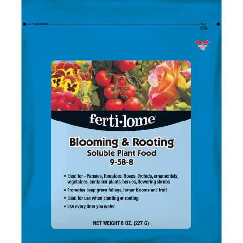 Fertilome (11778) Blooming & Rooting Soluble Plant Food 9-58-8 (8 oz)