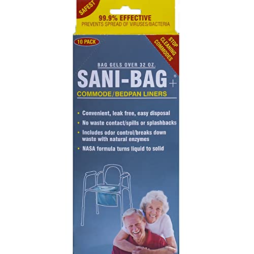 Sani Bag-Plus Commode Liners-50 Bulk Pack (H651S50)
