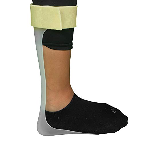MARS WELLNESS Ankle Foot Orthosis Support – AFO – Drop Foot Support Splint Right, Medium