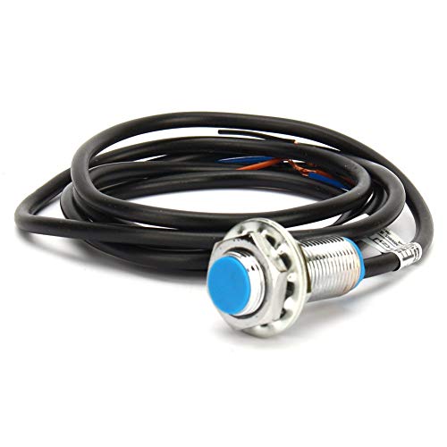 Hall NPN Sensor, NJK – 5002C Hall Effect Sensor Proximity Switch NPN 3-Wires Normally Open with Magnet