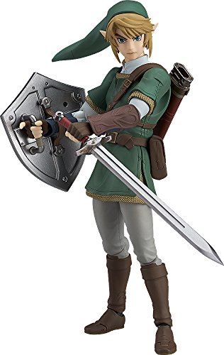Good Smile The Legend of Zelda Twilight Princess Link (Deluxe Version) Figma Action Figure, 180 months to 1188 months