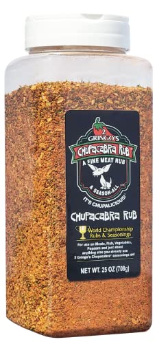 2 Gringos Chupacabra Original Fine Meat Rub, 25 Ounce