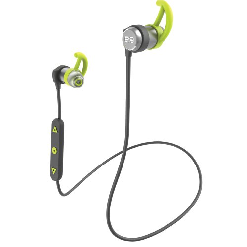 PureGear PureBoom in-Ear Bluetooth Premium Sound Headphones Wireless Sport Earbuds w/Mic, IPX4 Sweat and Water Resistant, Universal Fit, 8 Hours Battery, Magnetic Auto On-Off Technology