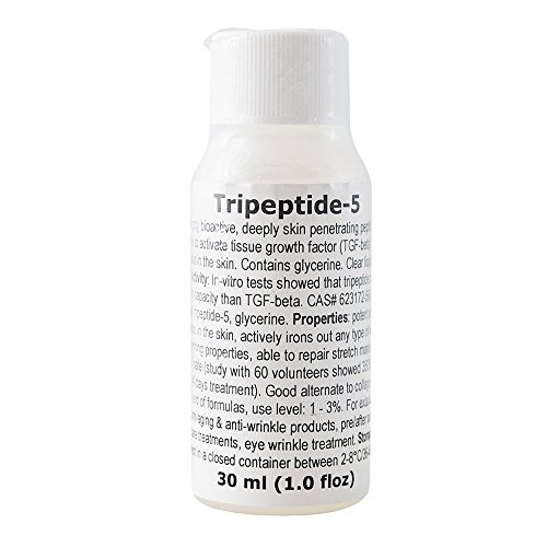 MakingCosmetics – Tripeptide-5 – 1.0floz / 30ml – Cosmetic Ingredient