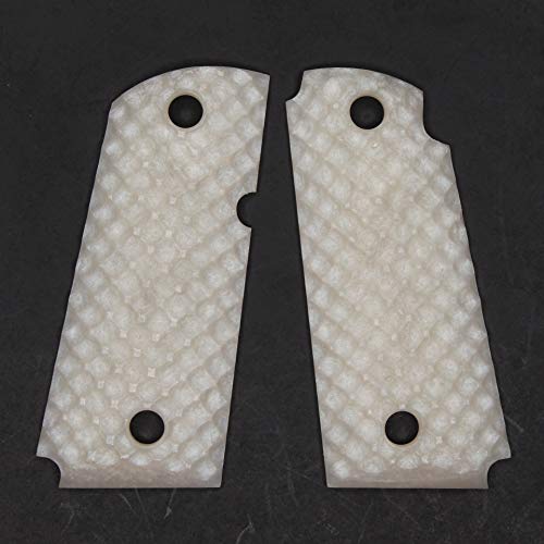 DURAGRIPS – Kimber Micro Carry .380 Grips – D Fence (Faux White Pearl)