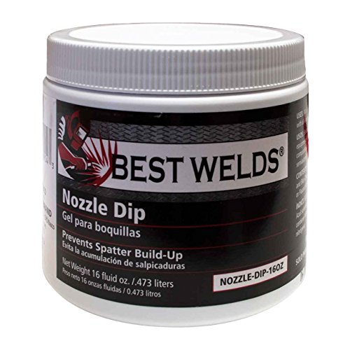 Best Welds Mig Welding Nozzle Gel Tip Dip 16oz Welder 1 LB