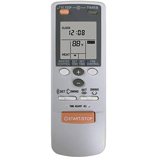 Replacement for FRIEDRICH Air Conditioner Remote Control Model Number: AR-JW5 AR-JW6 AR-JW30 (Display in both Celsius and Fahrenheit)