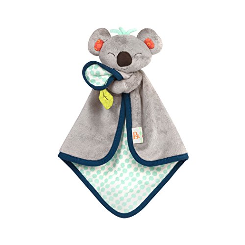B. Baby – Koala Lovey – Plush Security Blanket – Stuffed Animal for Babies – Soft Baby Blankie – Newborn, 0+ – B. Snugglies – Fluffy Koko