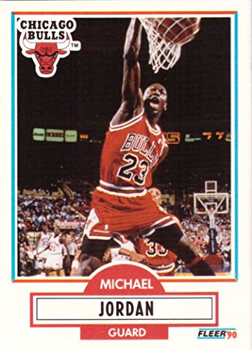 1990-91 Fleer #26 Michael Jordan Basketball Card Chicago Bulls