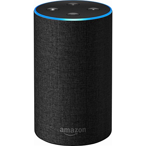 Echo (2nd Generation) – Smart speaker with Alexa and Dolby processing – Charcoal Fabric